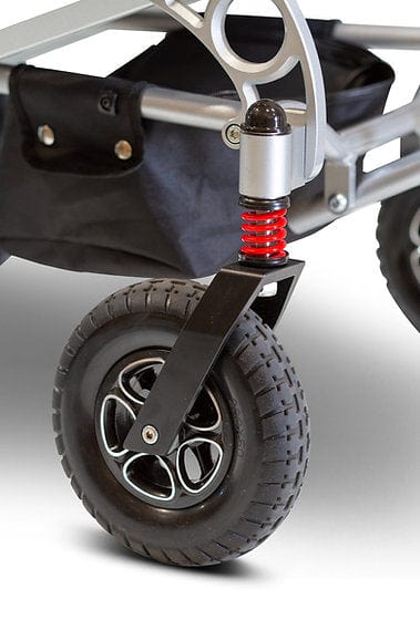 eWheels EW-M43 Folding Light-weight Power Wheelchair Flat-free tires