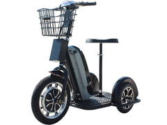 MotoTec Electric Trike 48v 800w 3-Wheel Scooter, Sit or Stand
