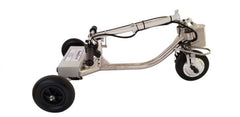 HandyScoot Lightweight Travel Scooter with light, luggage bar, basket