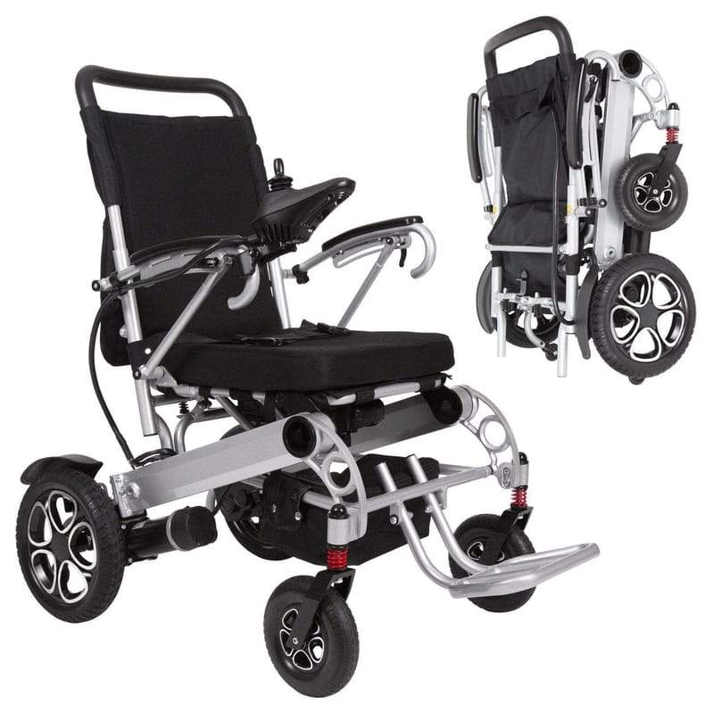 Vive Power Wheelchair, Folding Design, Dual Motors, Navigate any surface